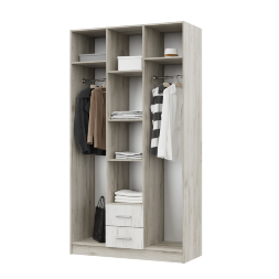 Шкаф 3х створчатый Гармония ШК-601М, Крафт