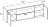  Тумба 1798 RTV 2D1SN B DOORSET  